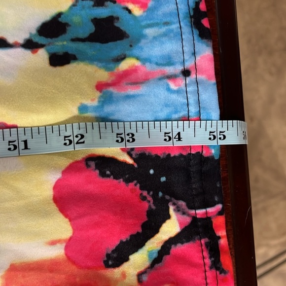 Racerback Womens Jumpsuit Red Blue Slip Straps  Bucket Pockets Fun  No Size Tag - Picture 12 of 13